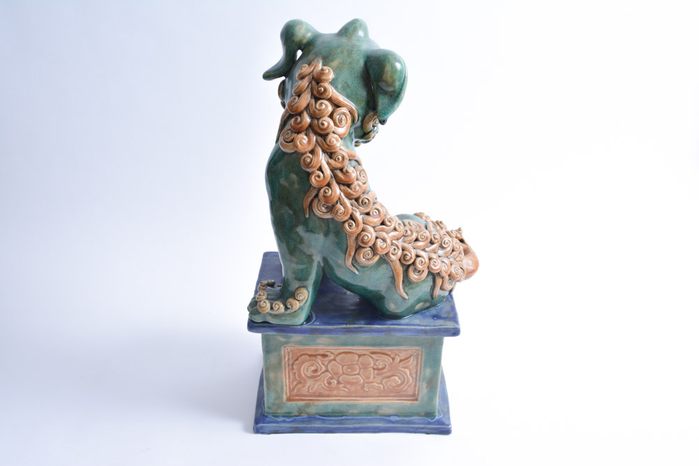 Ceramic Chinese Guardian Lions