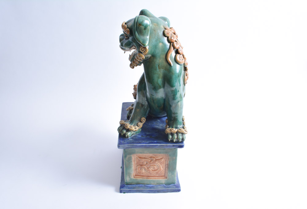 Ceramic Chinese Guardian Lions