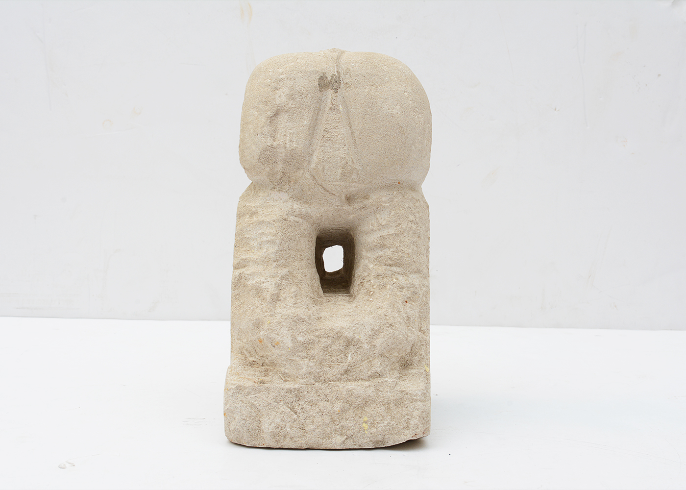 Abstract Limestone Sculpture