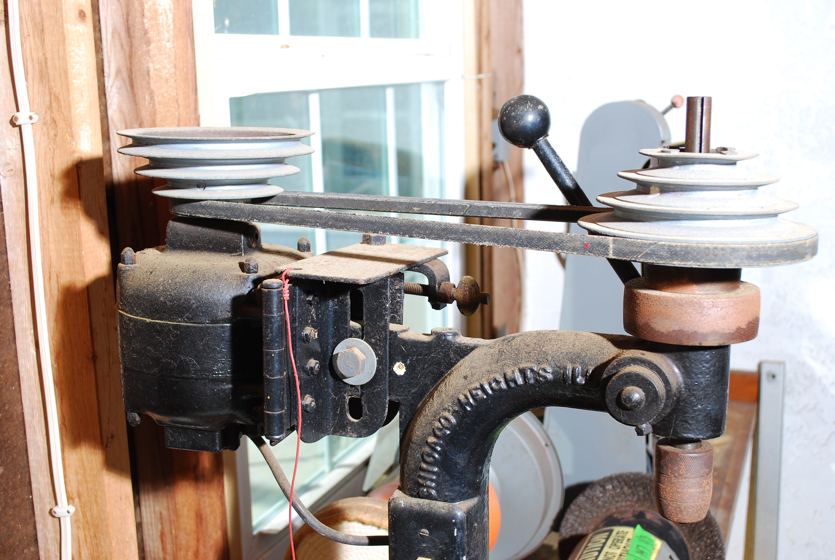 Canedy-Otto Early 20th Century Standing Drill Press