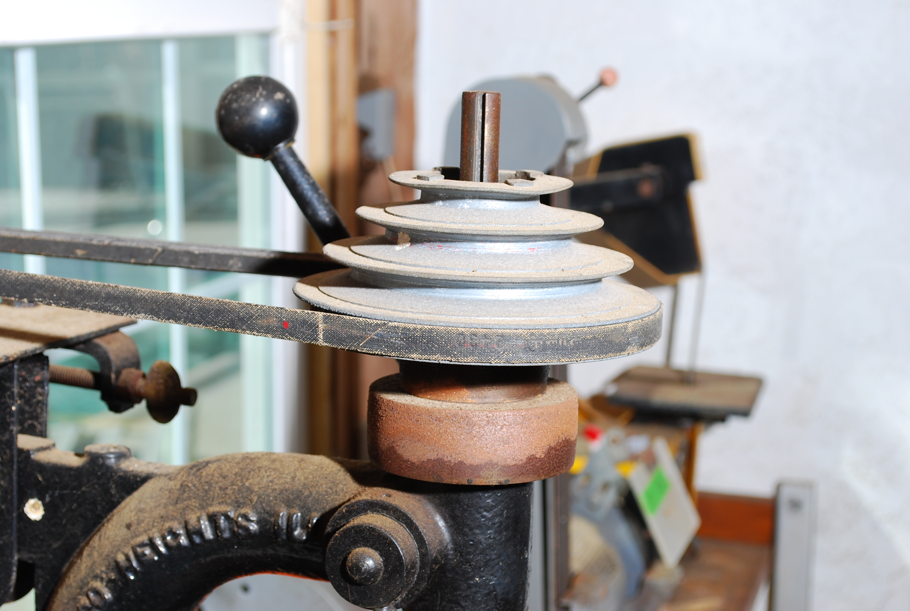 Canedy-Otto Early 20th Century Standing Drill Press