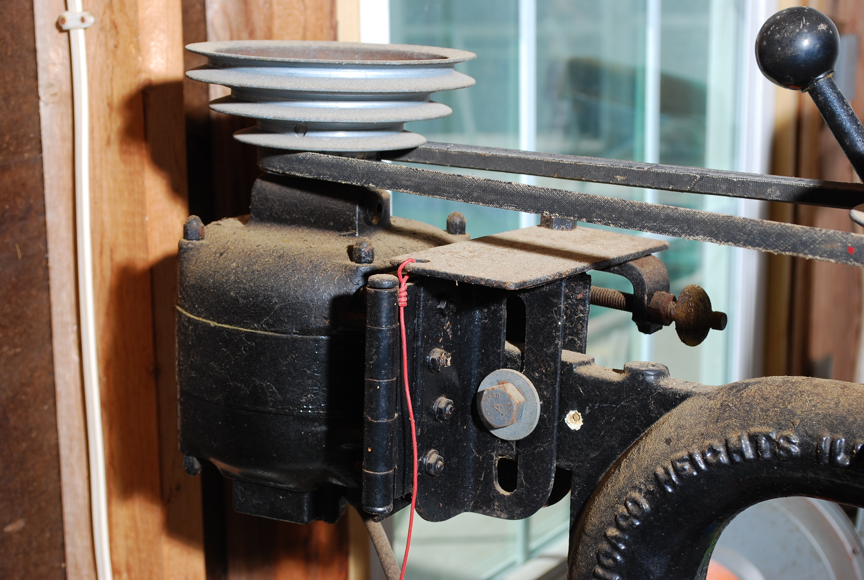 Canedy-Otto Early 20th Century Standing Drill Press