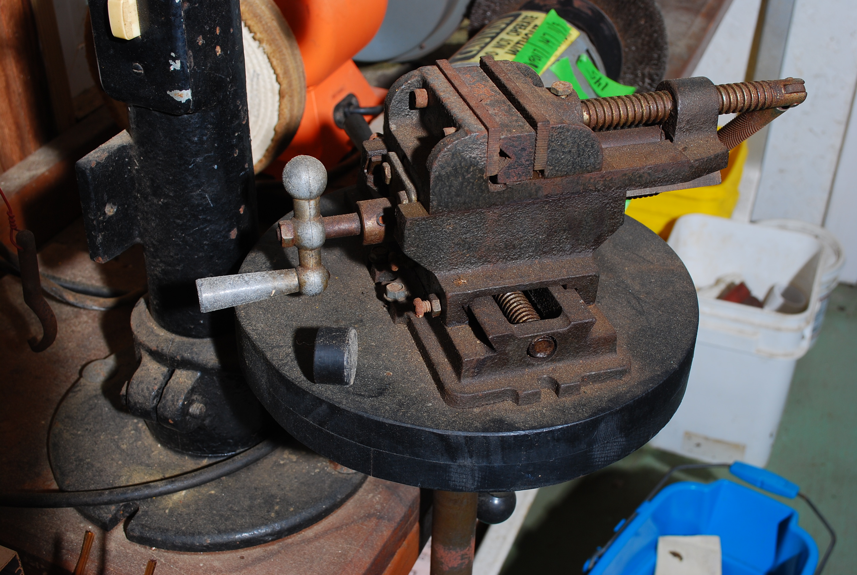 Canedy-Otto Early 20th Century Standing Drill Press