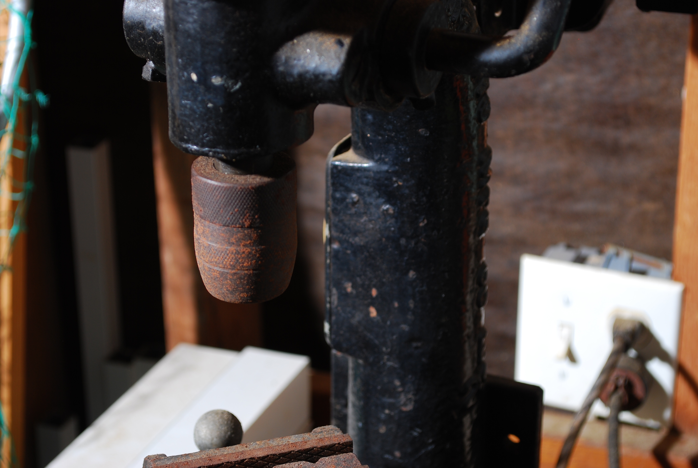 Canedy-Otto Early 20th Century Standing Drill Press