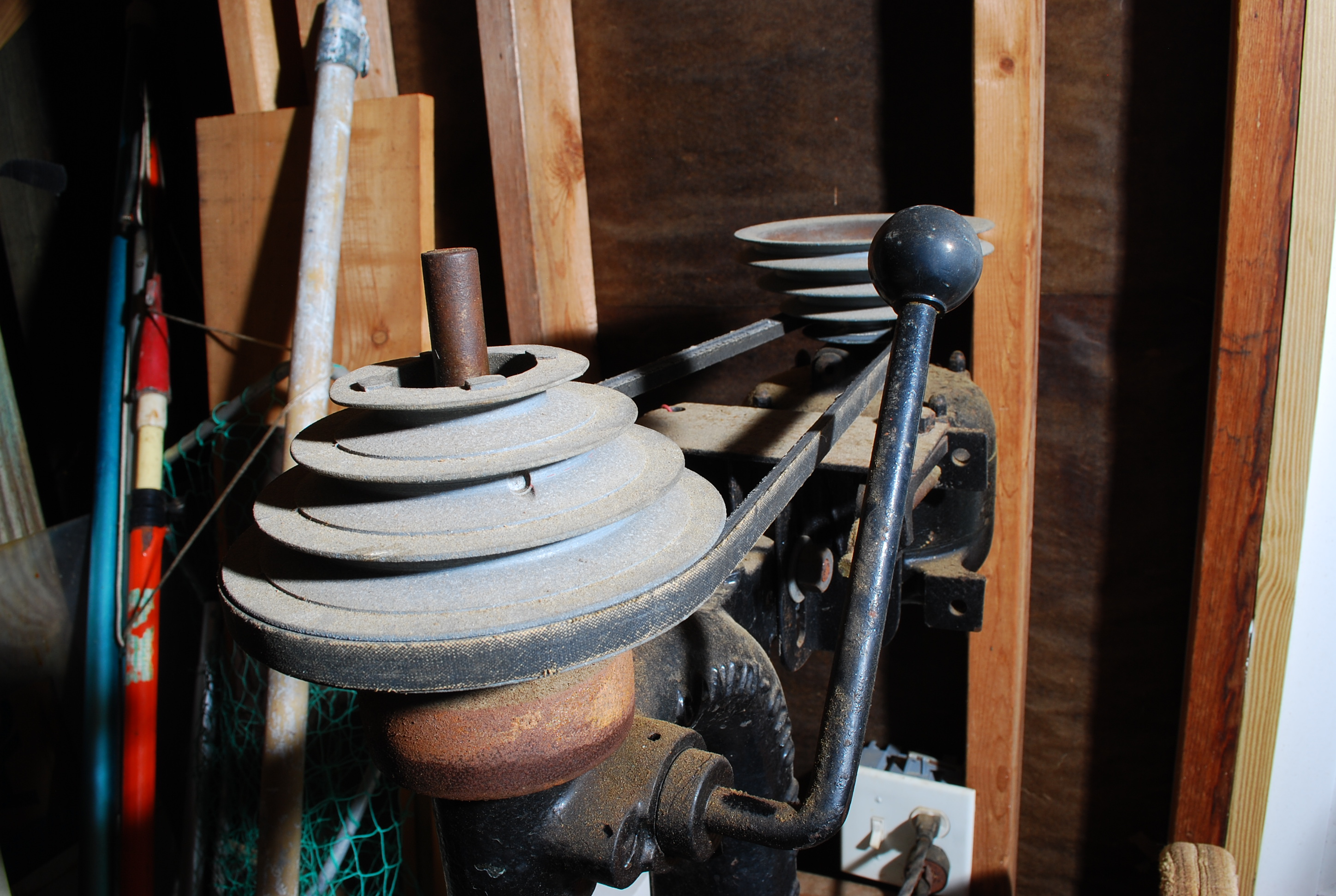 Canedy-Otto Early 20th Century Standing Drill Press