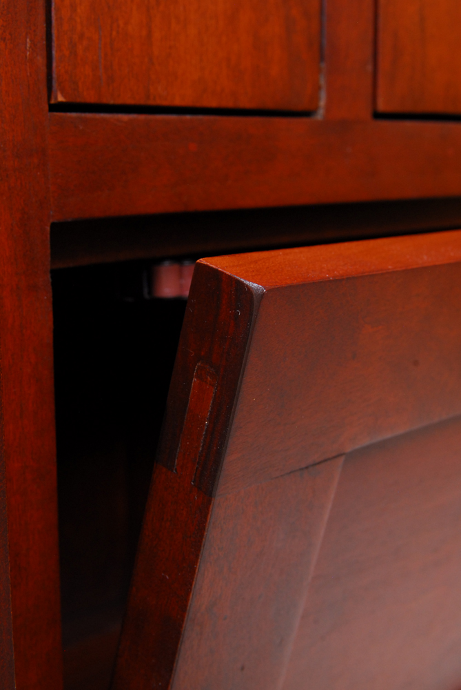 Tom Seely Furniture Handcrafted Shenandoah Cherry Wood Buffet