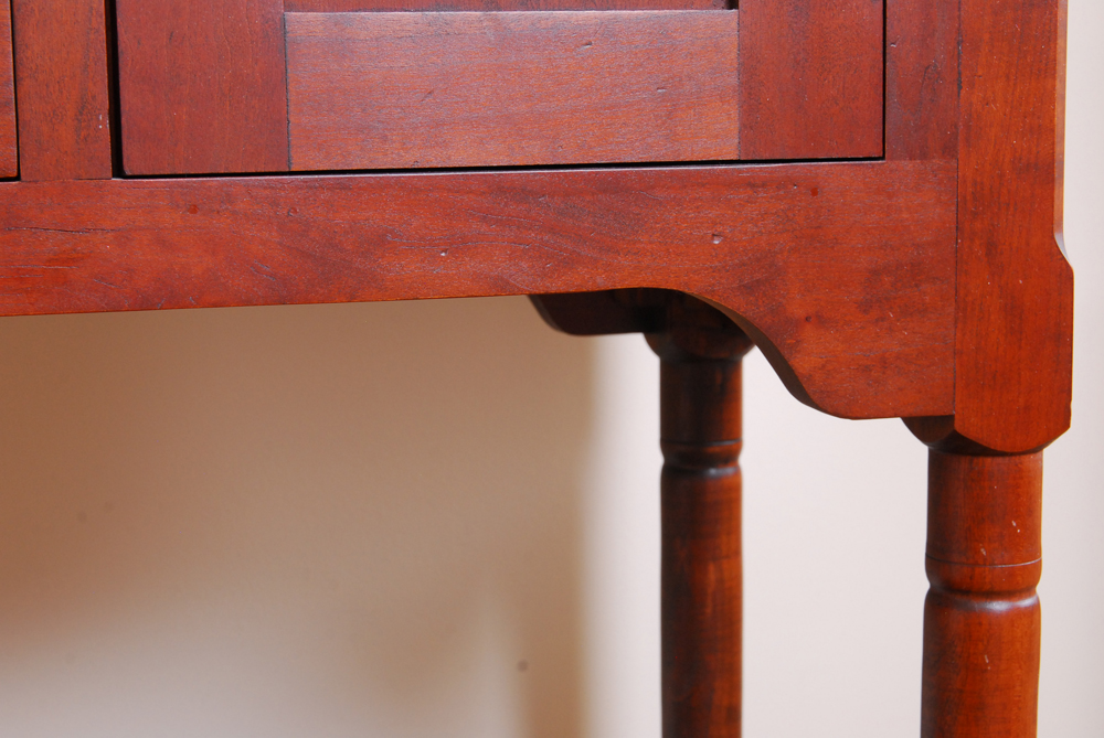 Tom Seely Furniture Handcrafted Shenandoah Cherry Wood Buffet