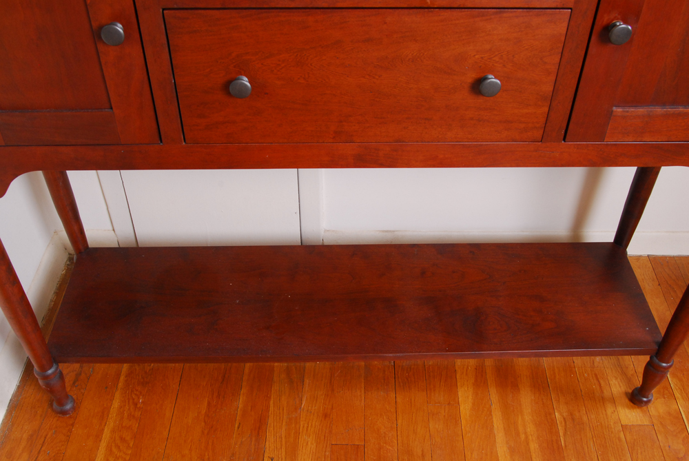 Tom Seely Furniture Handcrafted Shenandoah Cherry Wood Buffet
