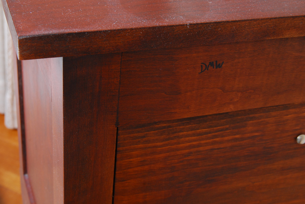 Tom Seely Furniture Handcrafted Shenandoah Cherry Wood Buffet