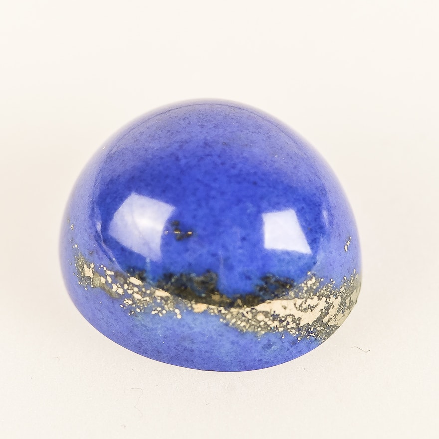 Loose 38.8 CTW Dyed Lapis Lazuli Stone