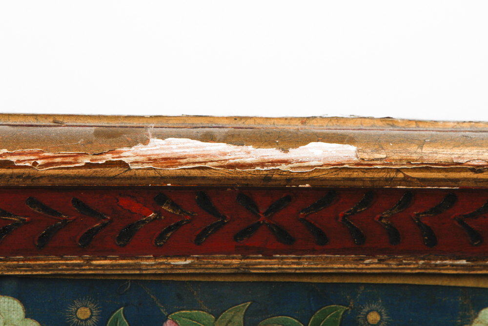 Framed Tibetan Style Buddhist Painting