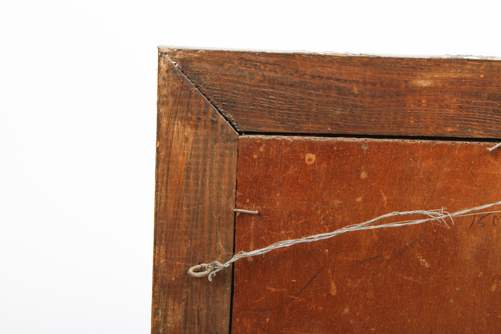 Framed Tibetan Style Buddhist Painting