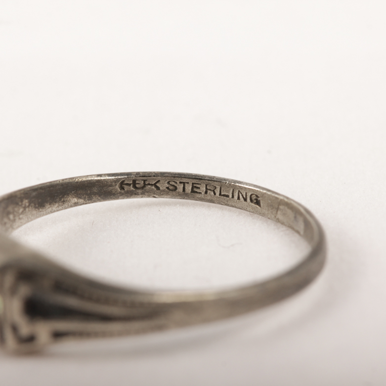 Assortment of Sterling Silver Jewelry