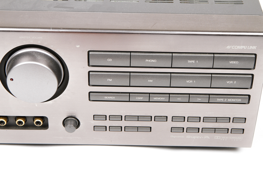 JVC and Yamaha Stereo Receivers and CD Player