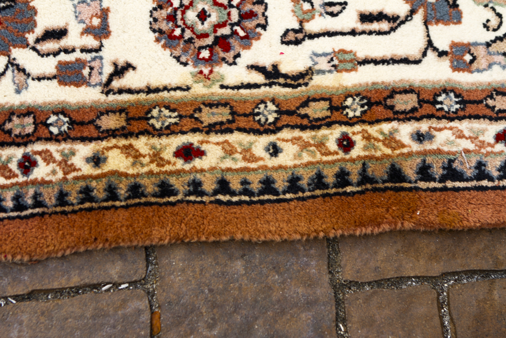 Handwoven Kerman-Style Area Rug