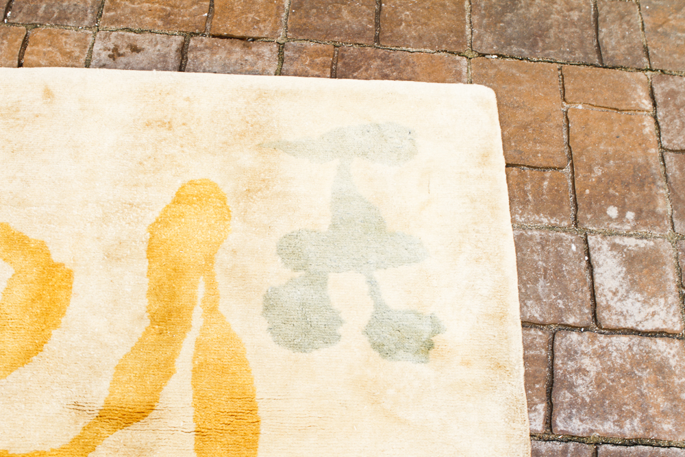 Contemporary Power Loomed Area Rug After Joan Miró