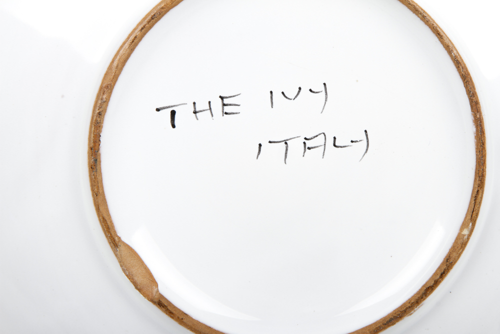 The Ivy Restaurant Dinnerware