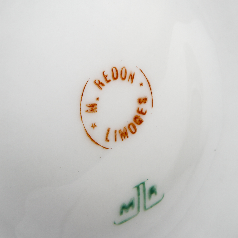 Pair of Limoges Oyster Plates