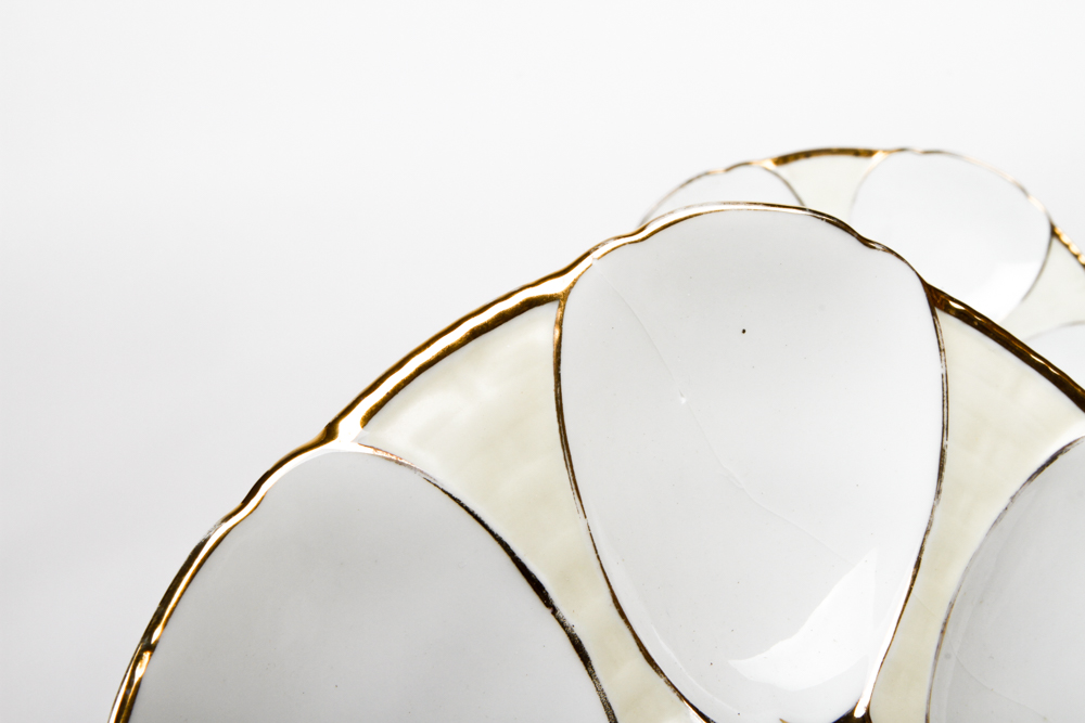 Pair of Limoges Oyster Plates