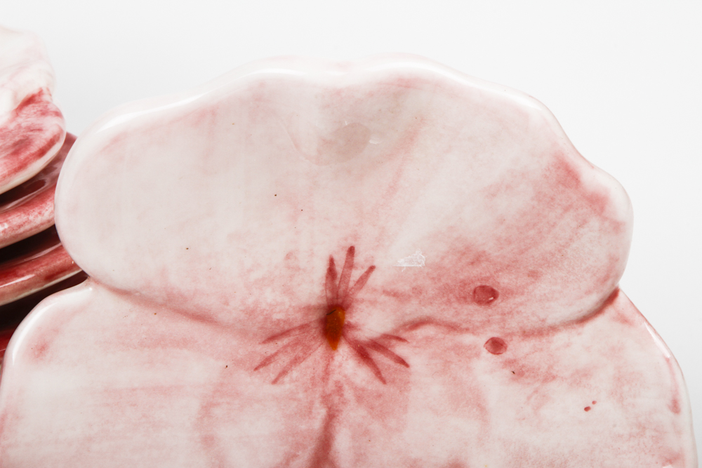 Italian Pansy Plates