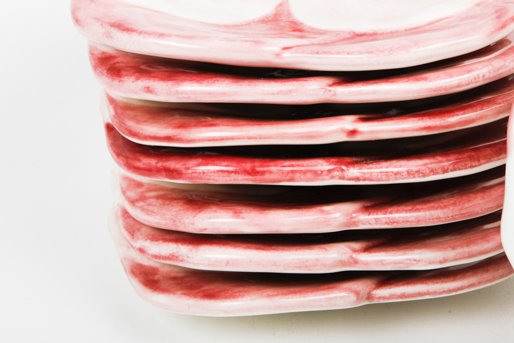 Italian Pansy Plates