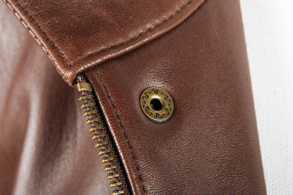 Men's Polo Leather Jacket