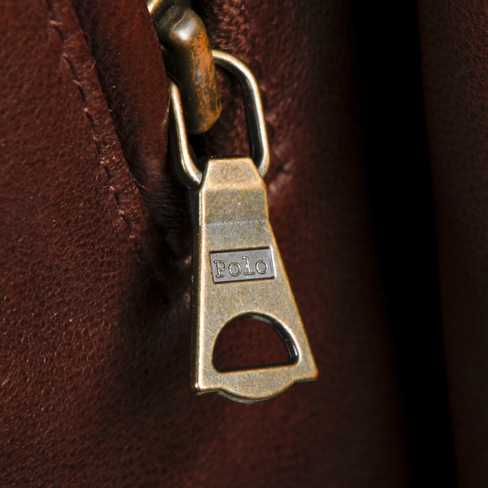 Men's Polo Leather Jacket