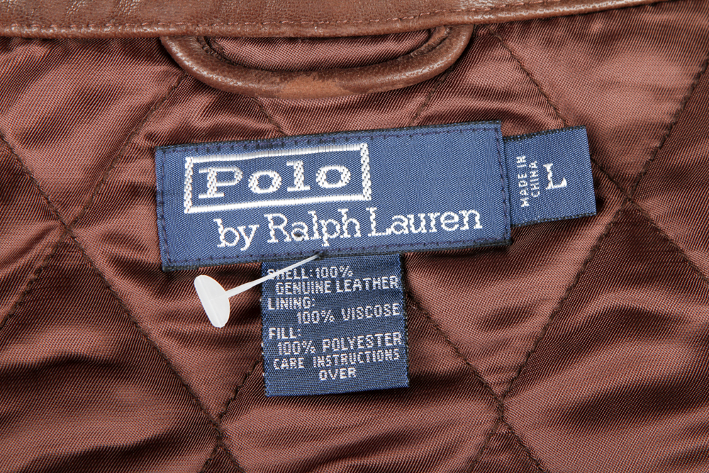 Men's Polo Leather Jacket