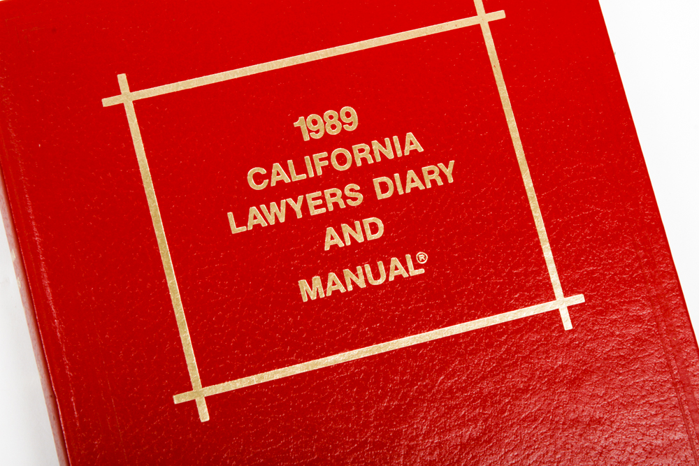 "LA Law" Diary Prop