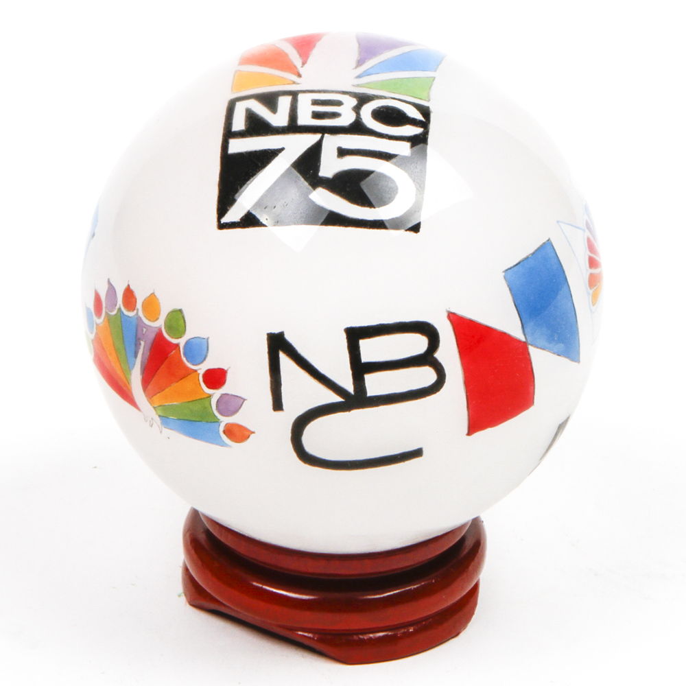 NBC Commemorative Glass Ball