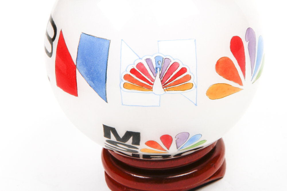 NBC Commemorative Glass Ball