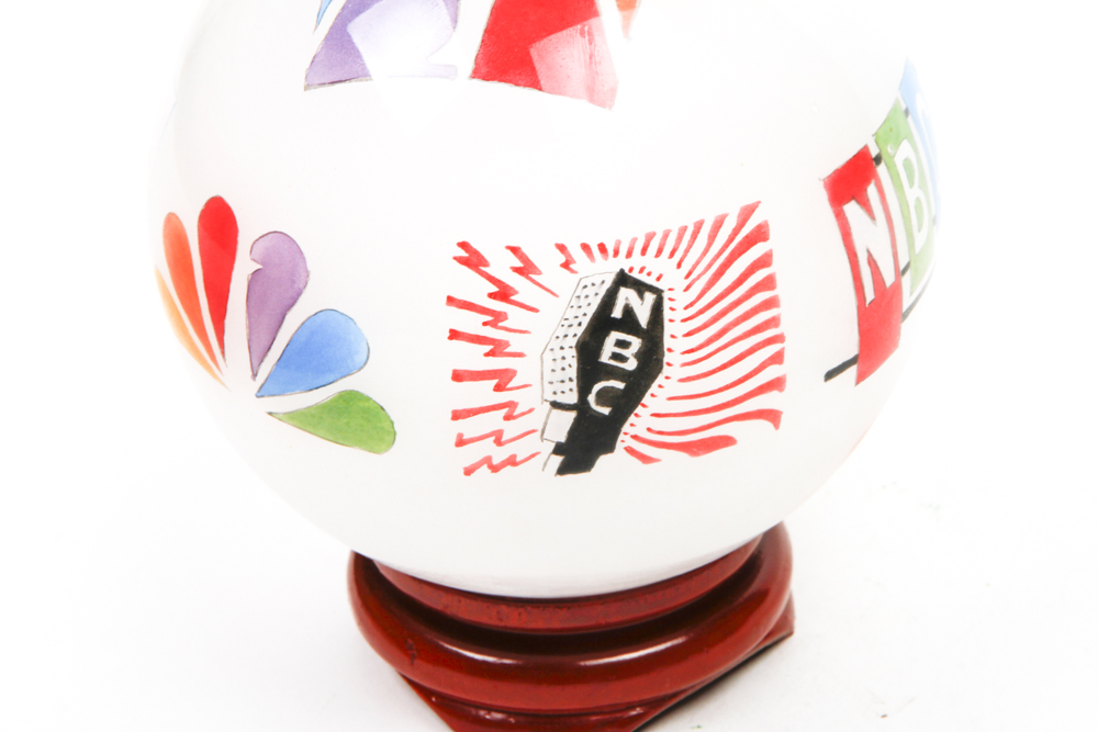 NBC Commemorative Glass Ball