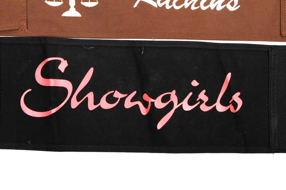 LA LAW and More Director Chair Seatbacks