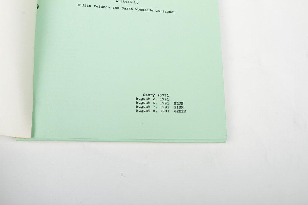 Group of "LA Law" Scripts
