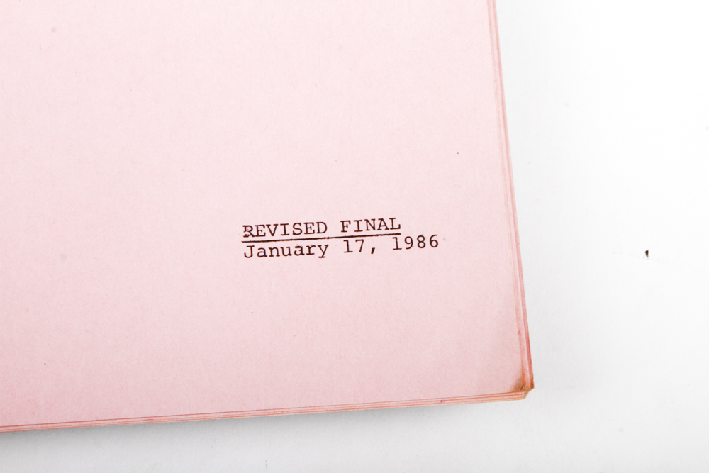 Revised Drafts from "LA Law"