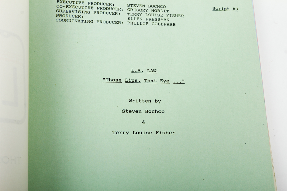 Collection of "LA Law" Scripts