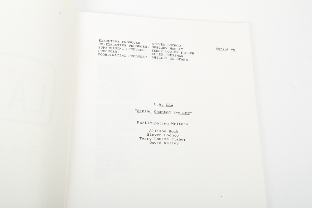 Collection of "LA Law" Scripts
