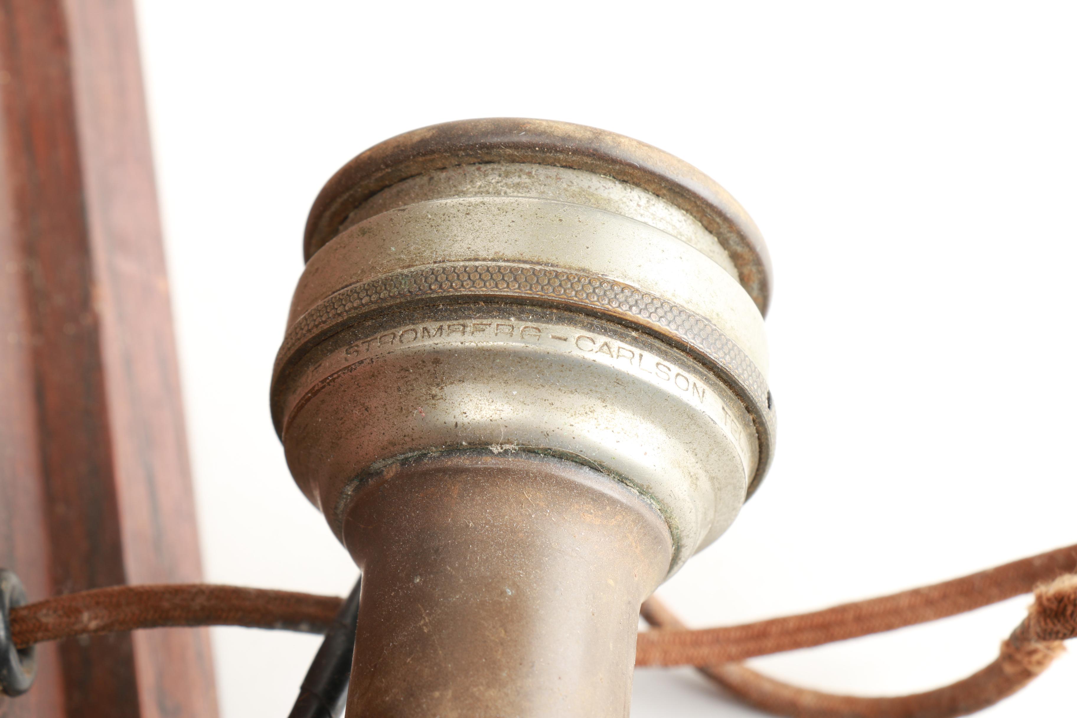 Antique Stromberg-Carlson Model 896 Wall Telephone