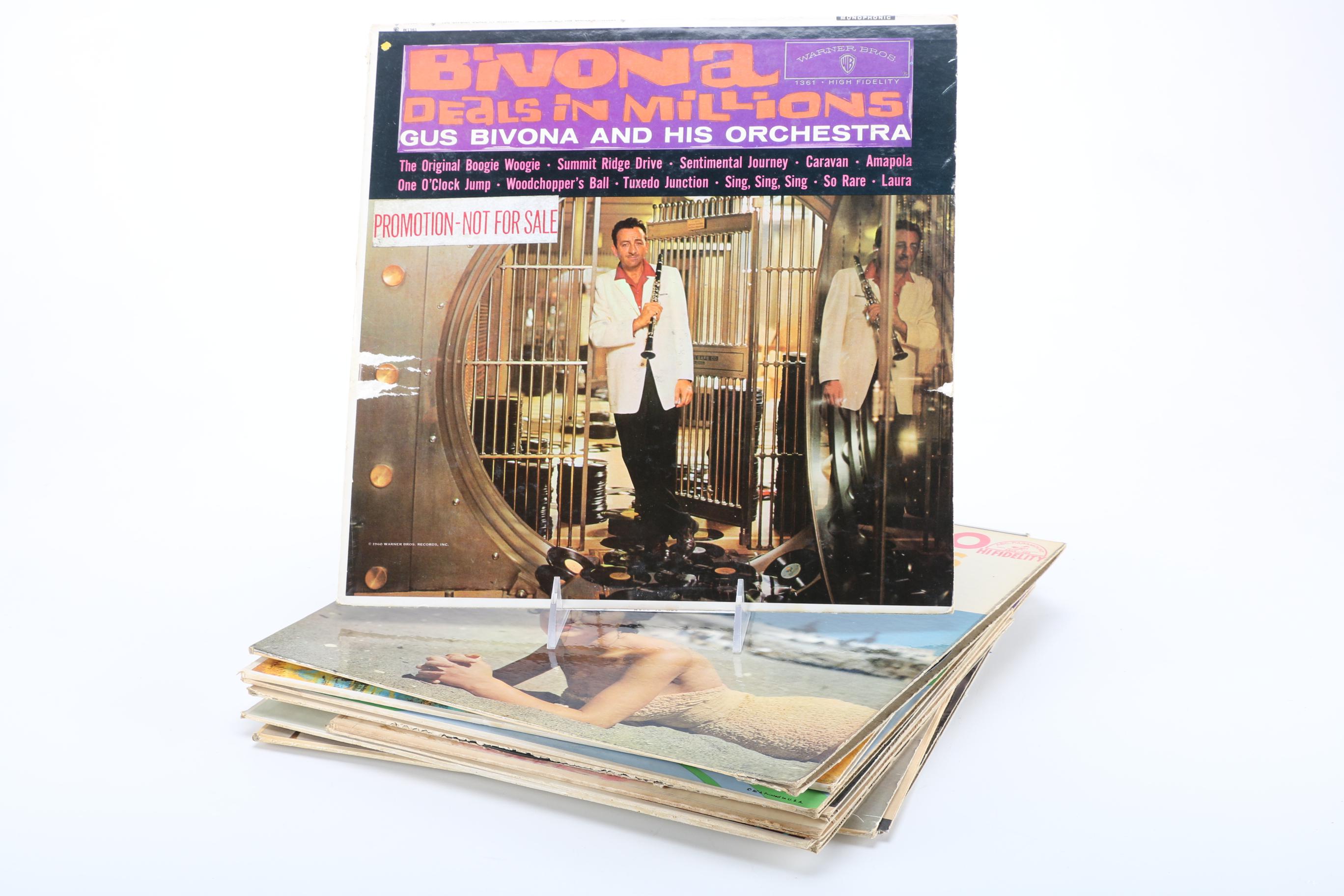 Gus Binova, Harmonicats and Other Vintage Jazz, Pop Records