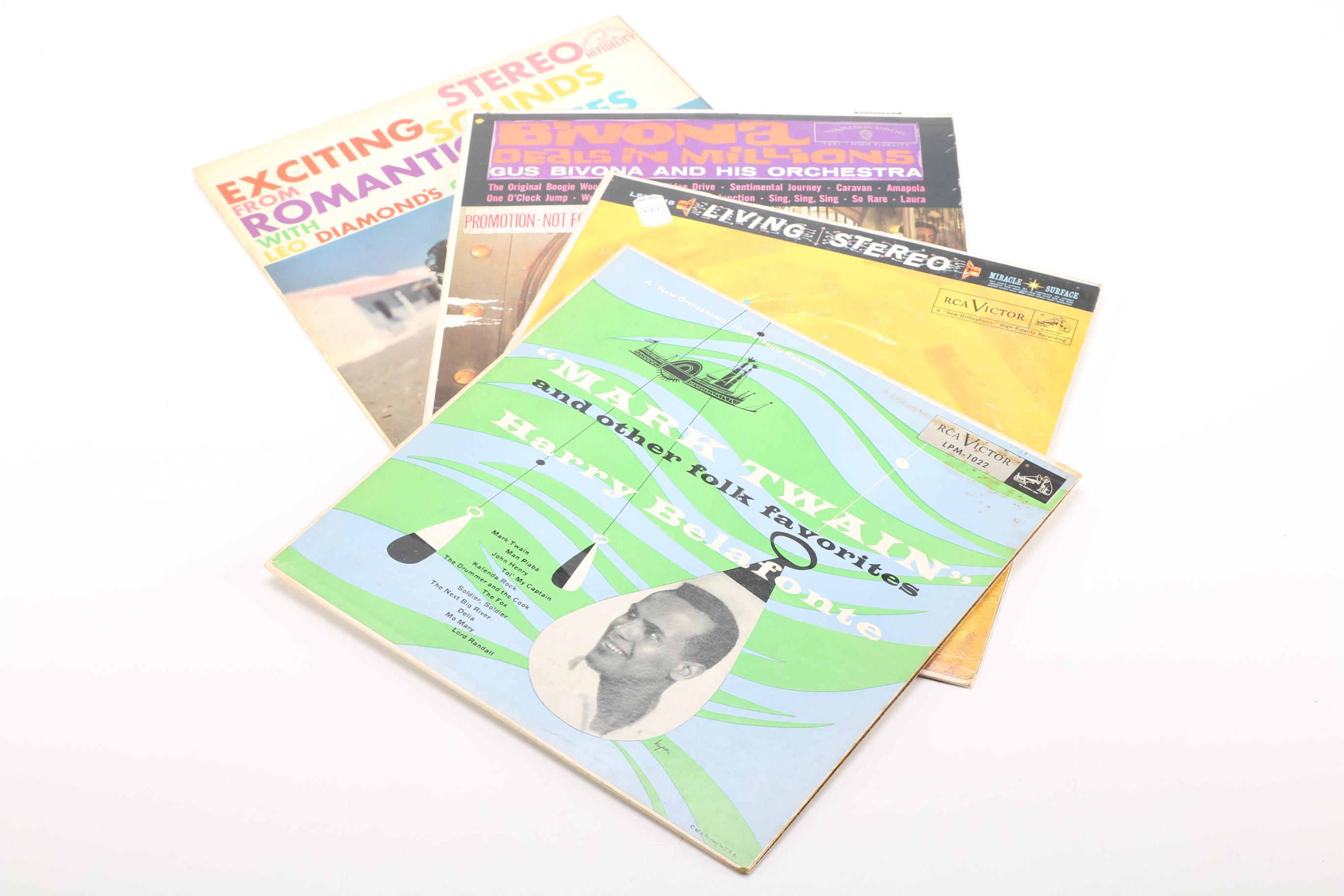 Gus Binova, Harmonicats and Other Vintage Jazz, Pop Records