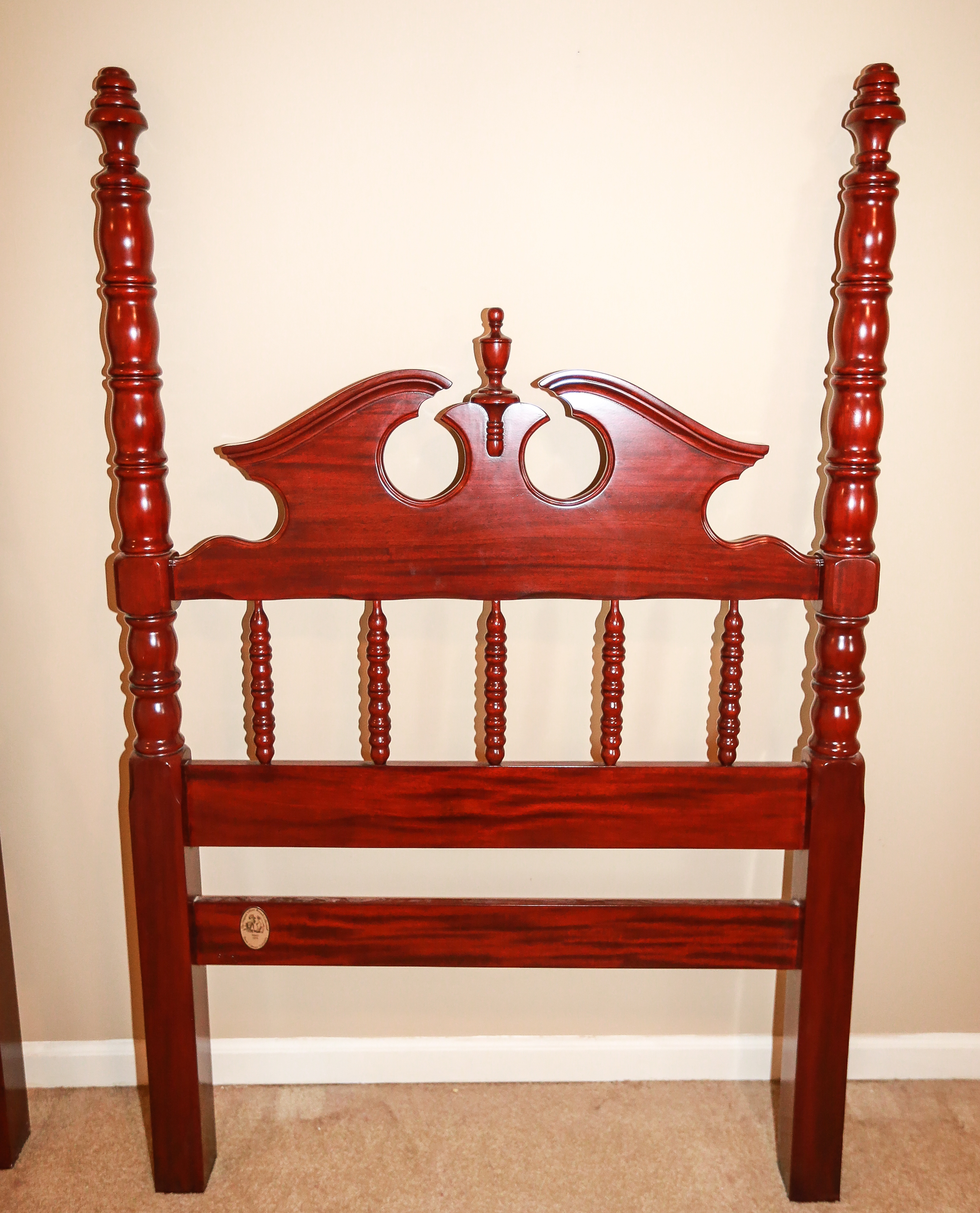 "Lillian Russell Collection" Twin Headboards by Davis Cabinet Co.