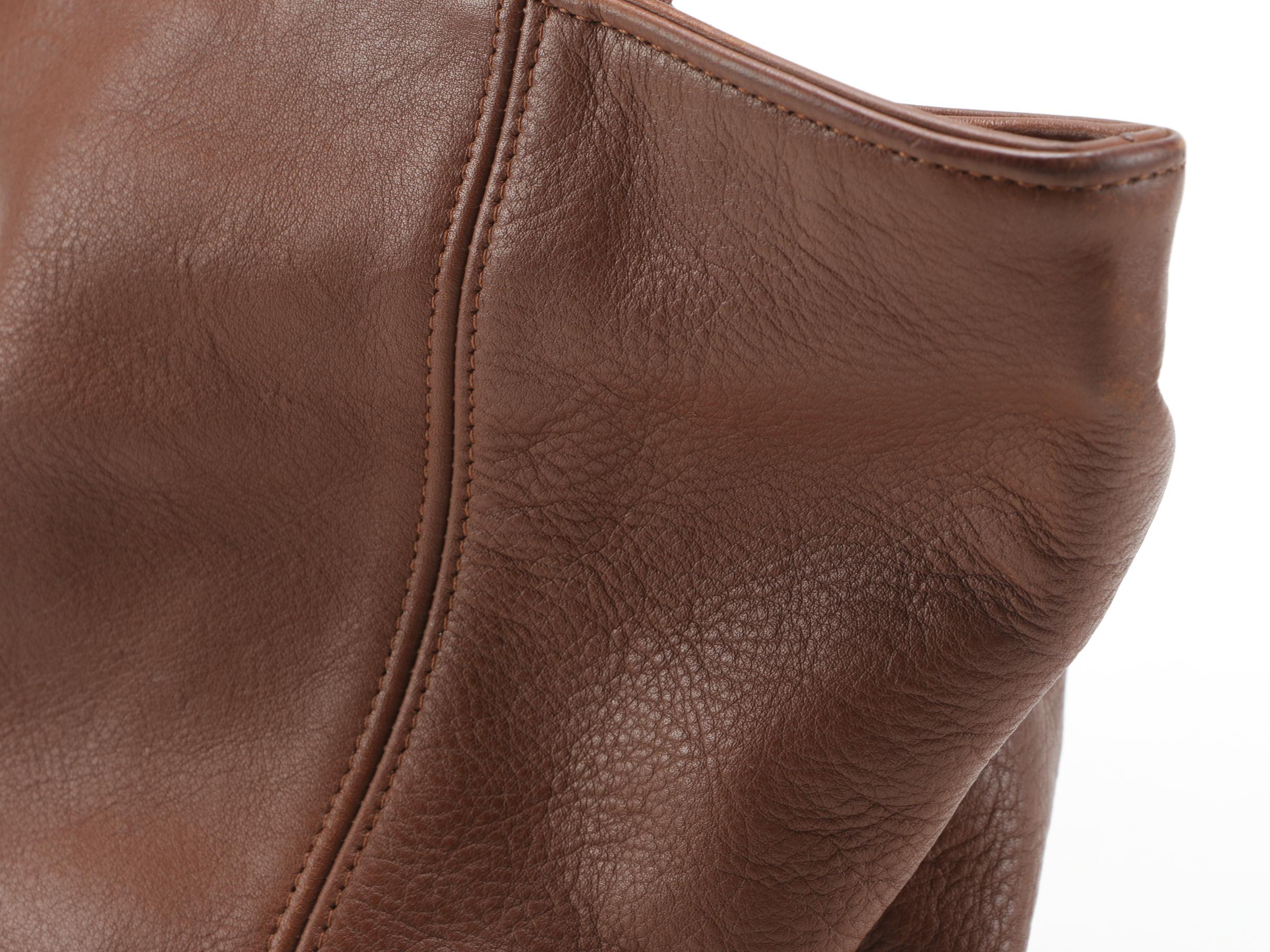 Brown Leather Coach Bags