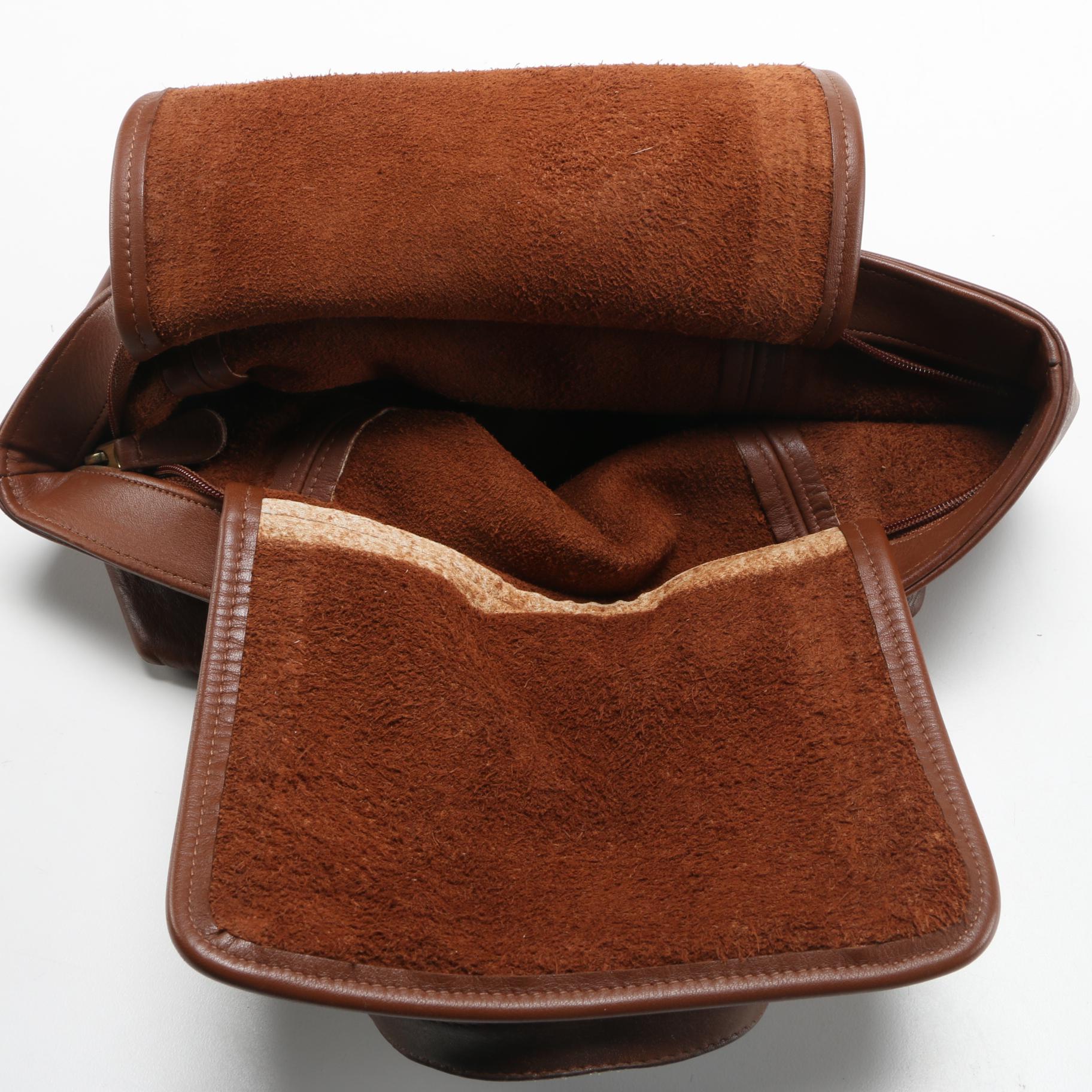 Brown Leather Coach Bags