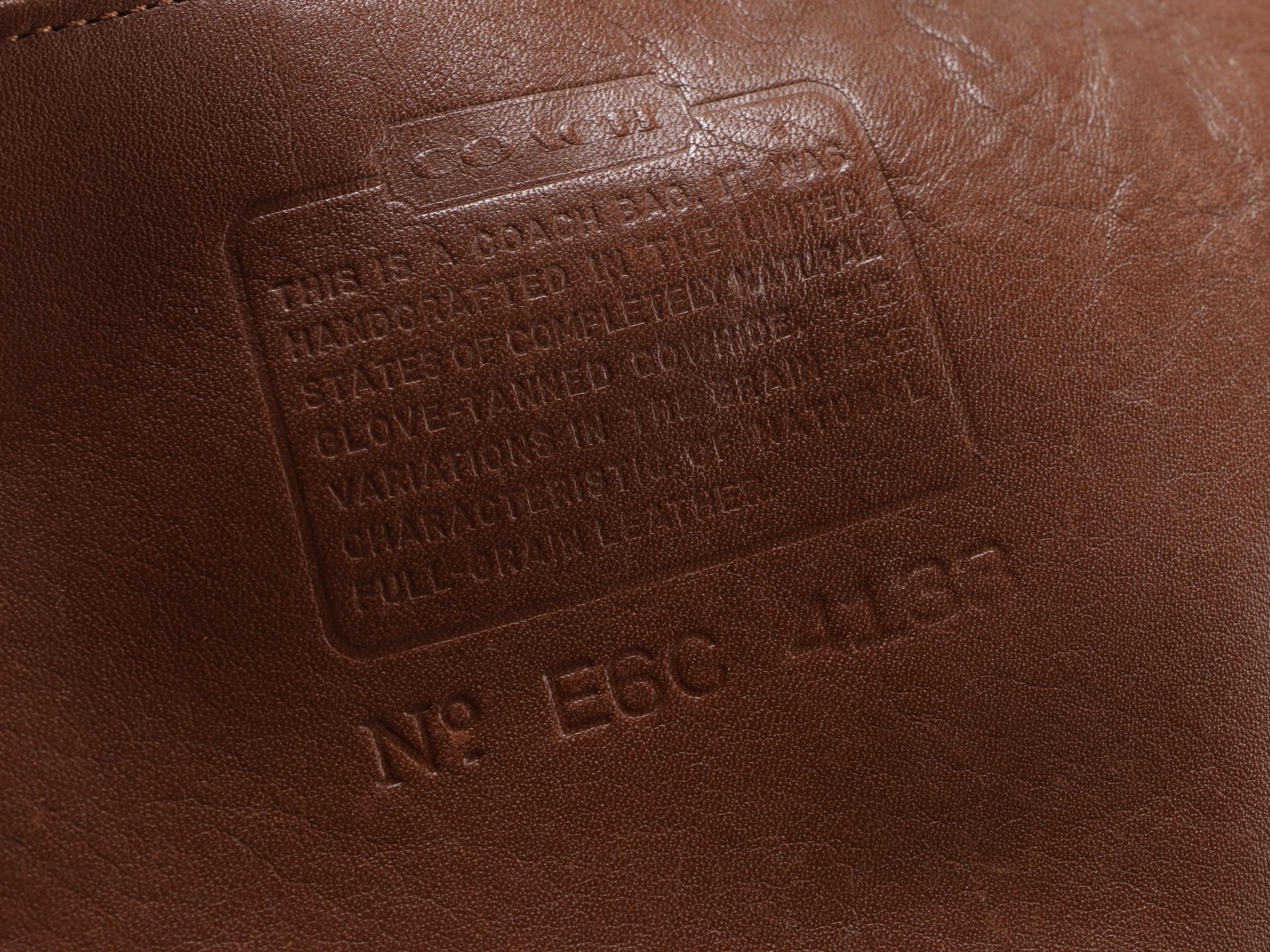 Brown Leather Coach Bags