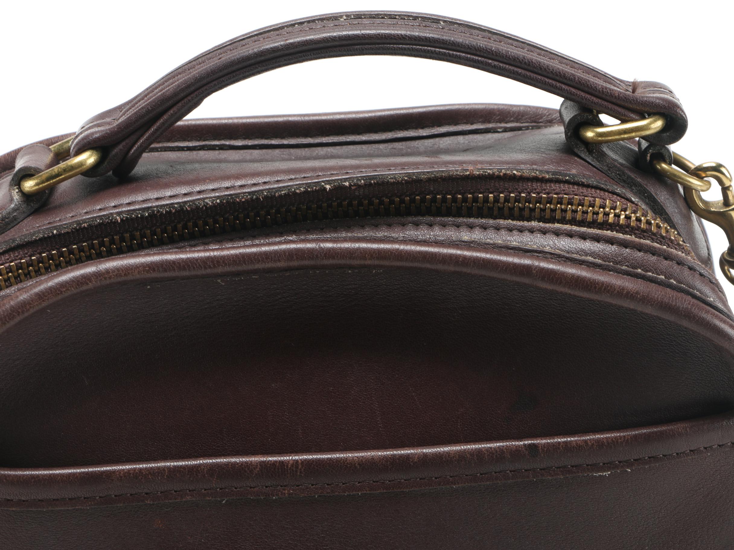 Brown Leather Coach Bags