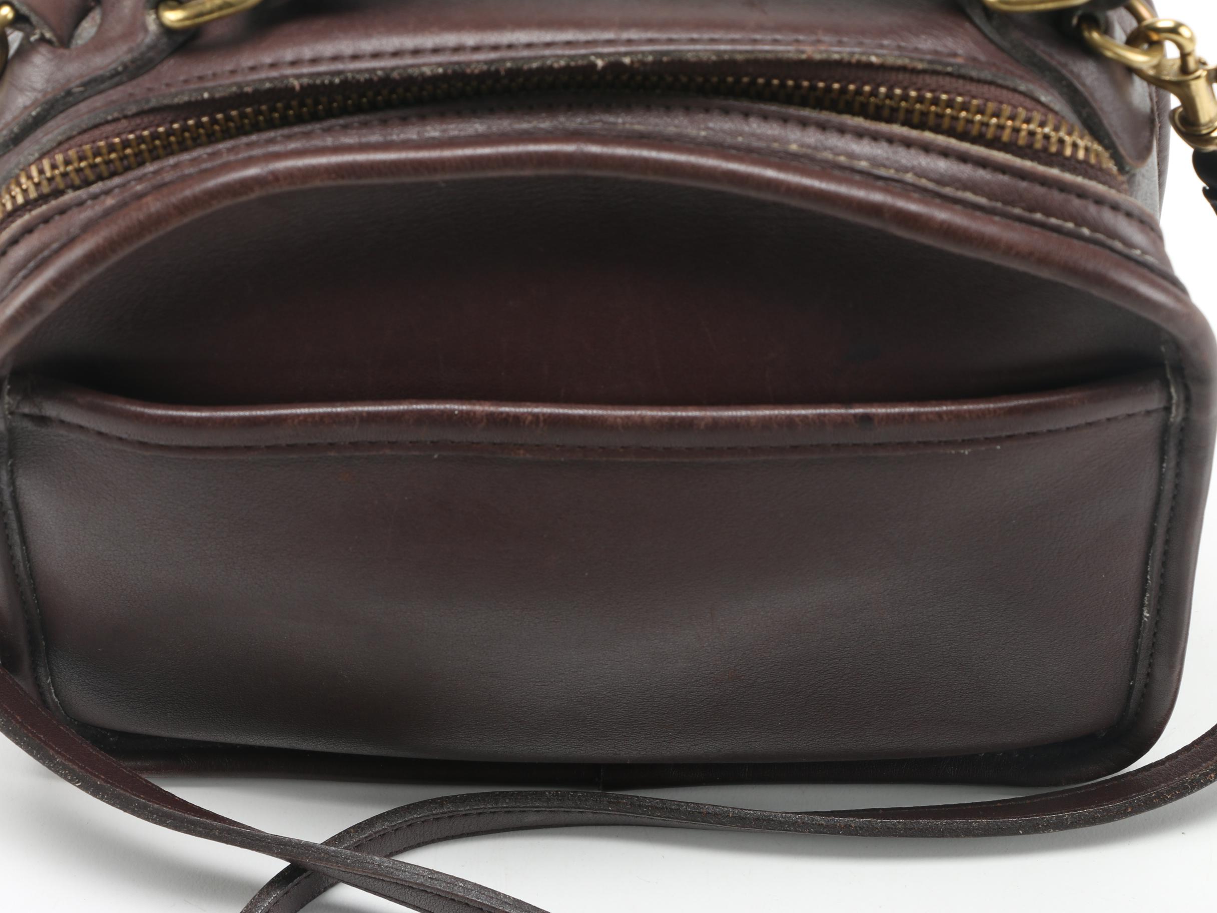 Brown Leather Coach Bags