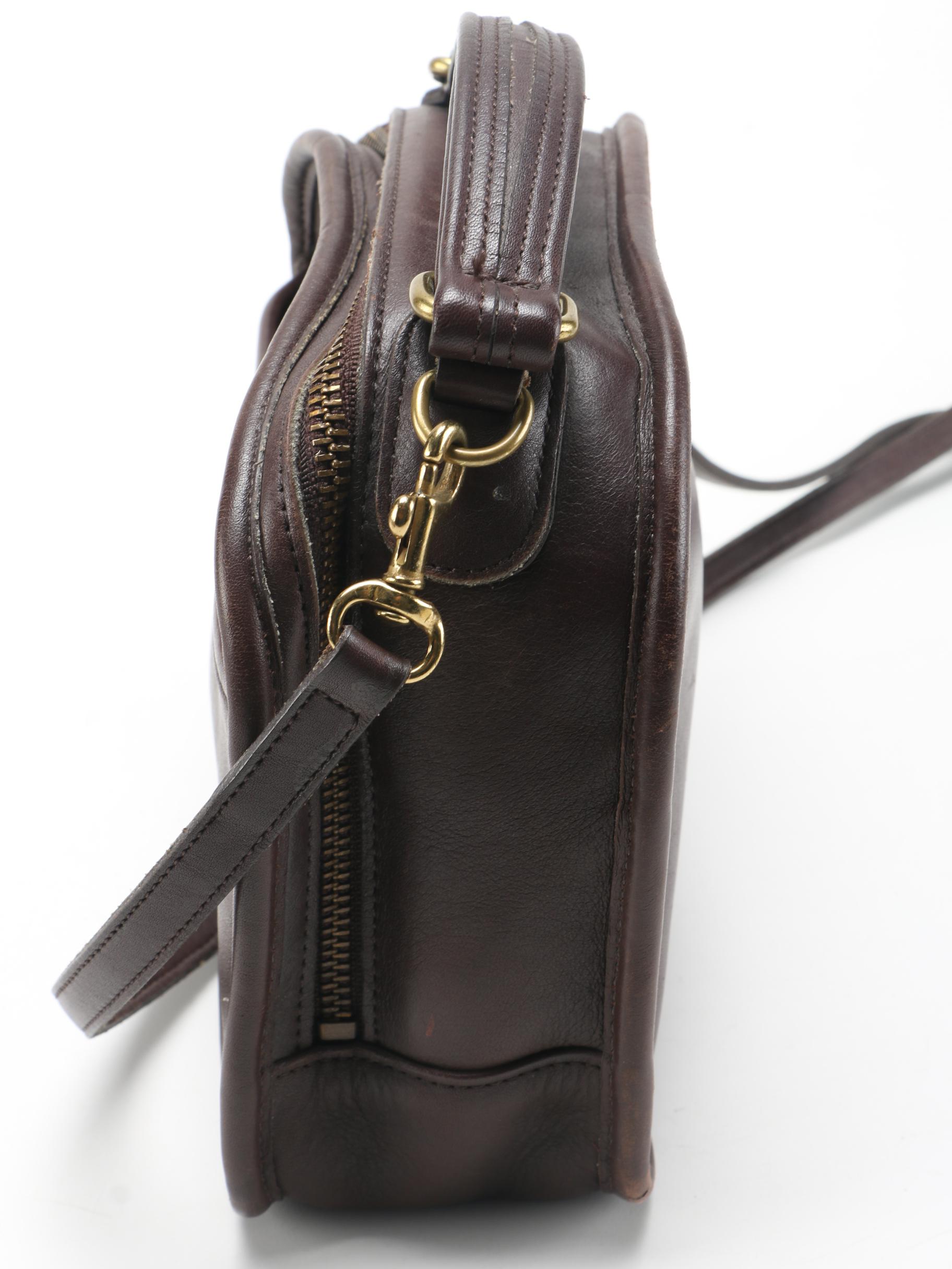 Brown Leather Coach Bags