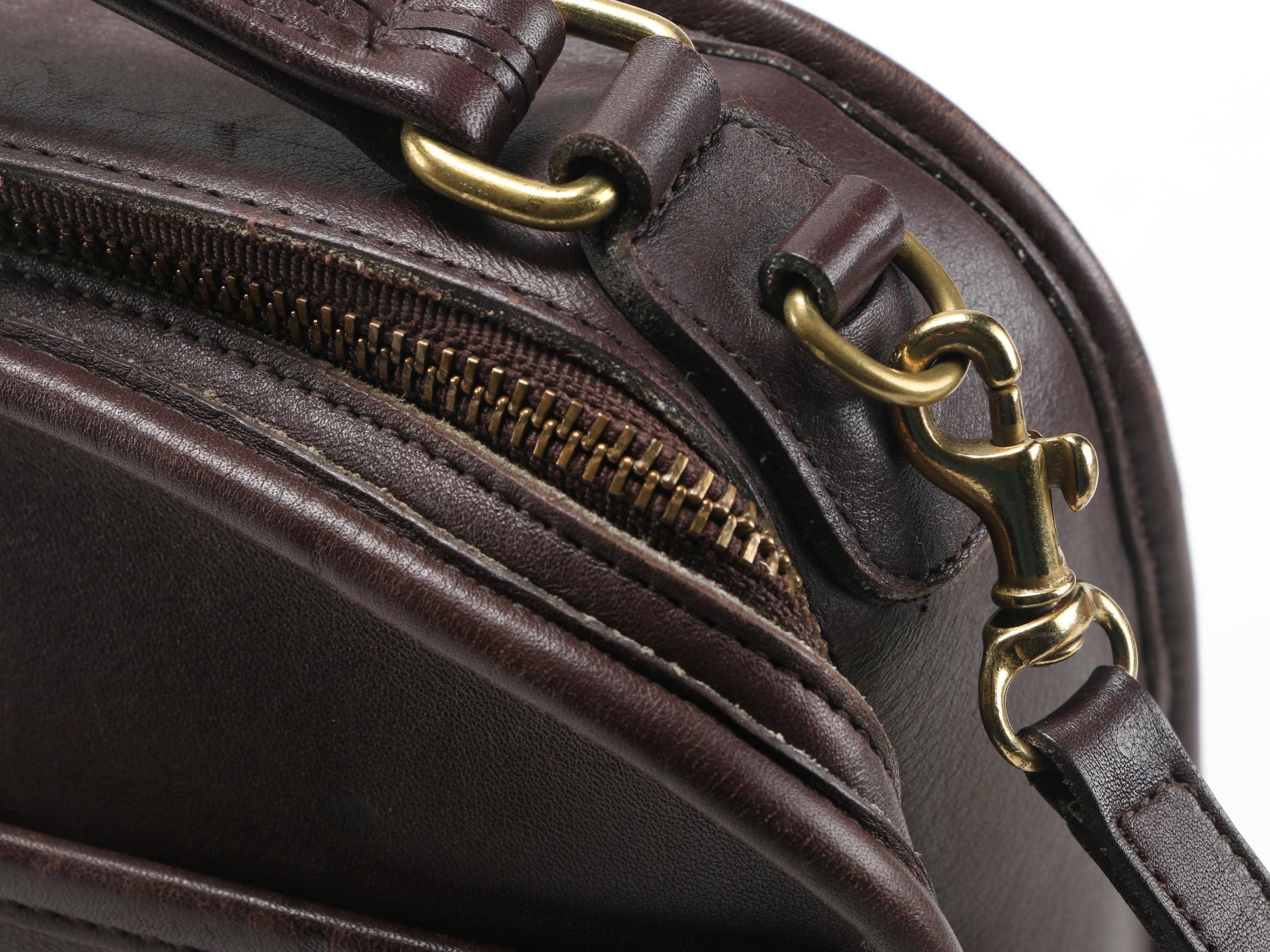 Brown Leather Coach Bags