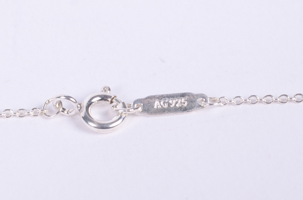 Tiffany & Co. Enchant Sterling Silver Butterfly Necklace