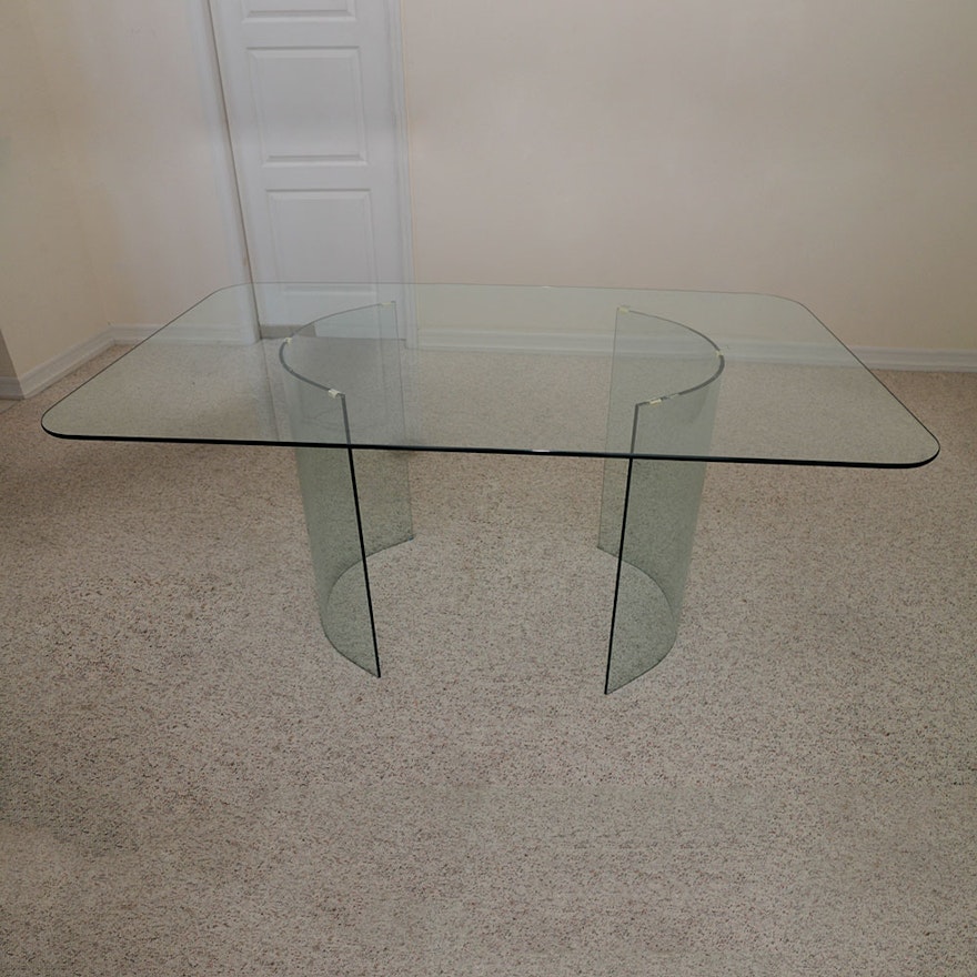 Glass Dining Table